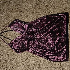 ZARA Velvet minidress